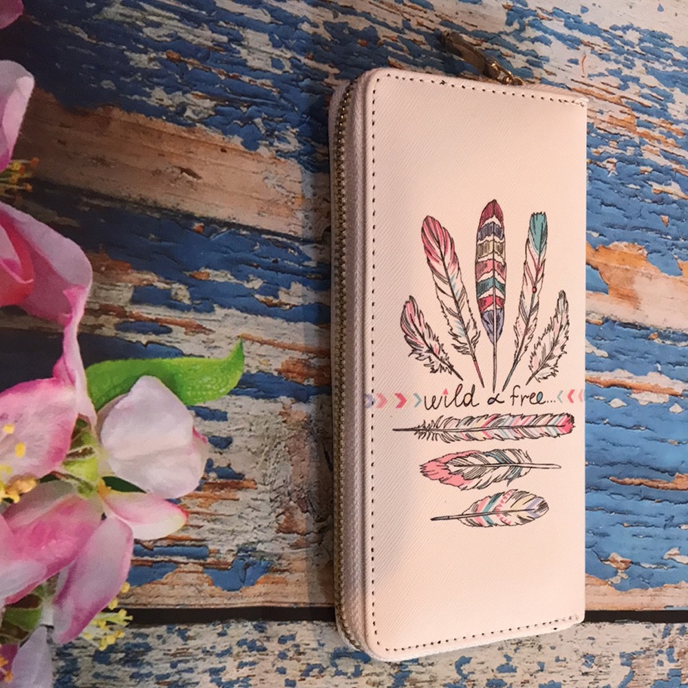New Feather Design Wallet - Picture 7 of 9